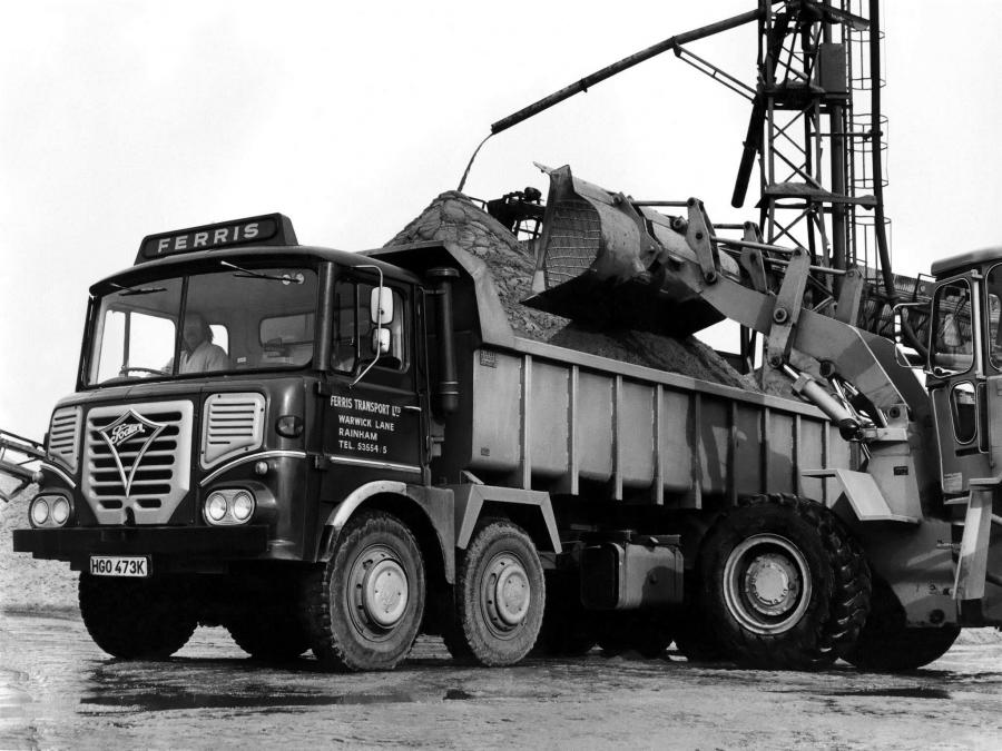 Foden S40 8XB6 Tipper '1972